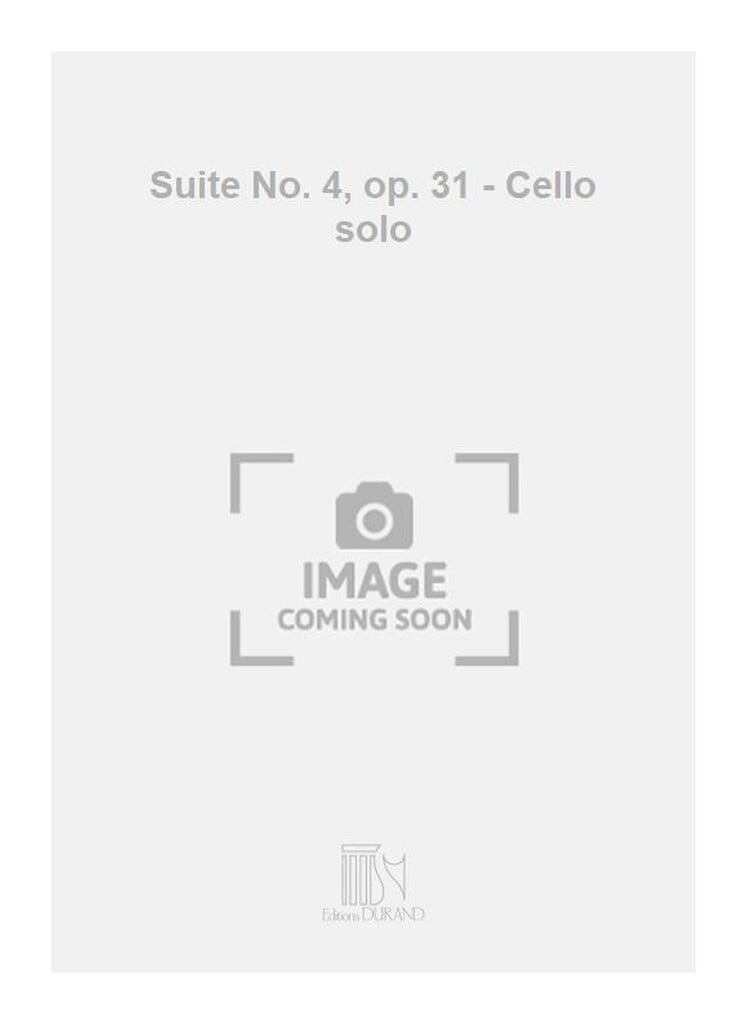 Suite N 4 Violoncelle Seul